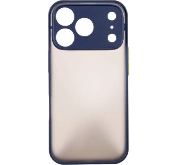 Dengos Чохол до мобільного телефона Dengos Matte iPhone 17 Pro Blue (DG-TPU-MATT-171)