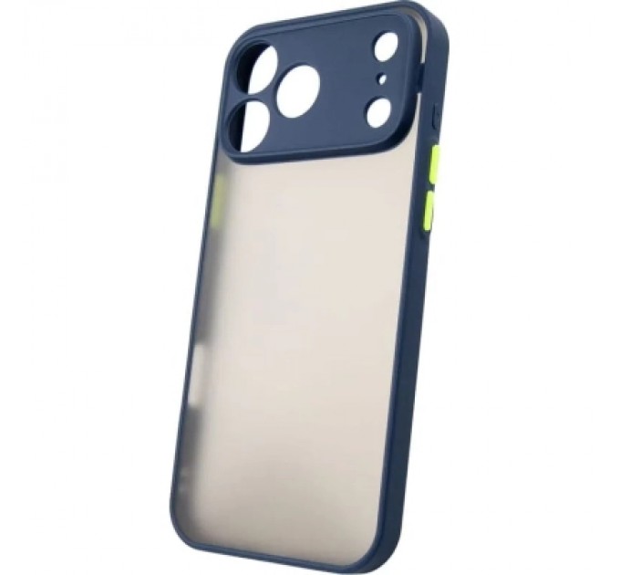 Dengos Чохол до мобільного телефона Dengos Matte iPhone 17 Pro Max Blue (DG-TPU-MATT-172)