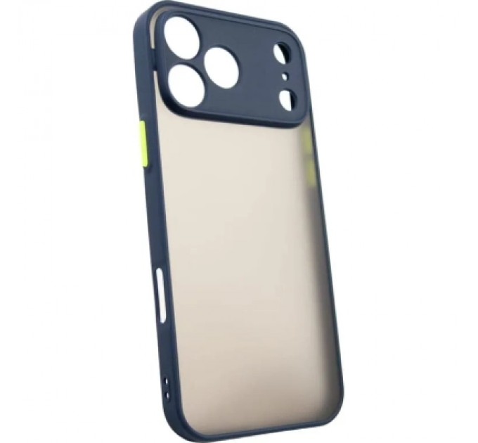 Dengos Чохол до мобільного телефона Dengos Matte iPhone 17 Pro Max Blue (DG-TPU-MATT-172)