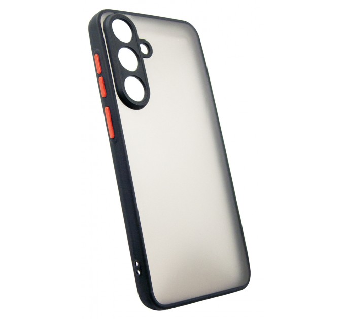 Dengos Чохол до мобільного телефона Dengos Matte Samsung Galaxy S25 FE Black (DG-TPU-MATT-169)