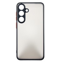 Чохол до мобільного телефона Dengos Matte Samsung Galaxy S25 FE Black (DG-TPU-MATT-169)