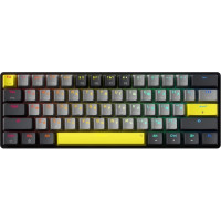Клавіатура GamePro MK130G Pro Outemu Red Switch Hot-Swap 60 RGB USB/Wireless/Bluetooth Black (MK130G Pro)