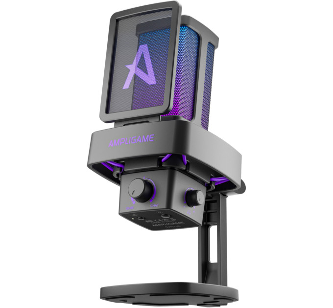 Fifine Мікрофон Fifine Ampligame Q8PRO USB Black (Q8PRO)