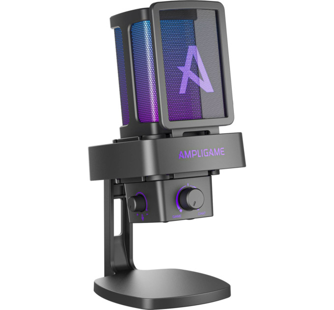 Fifine Мікрофон Fifine Ampligame Q8PRO USB Black (Q8PRO)
