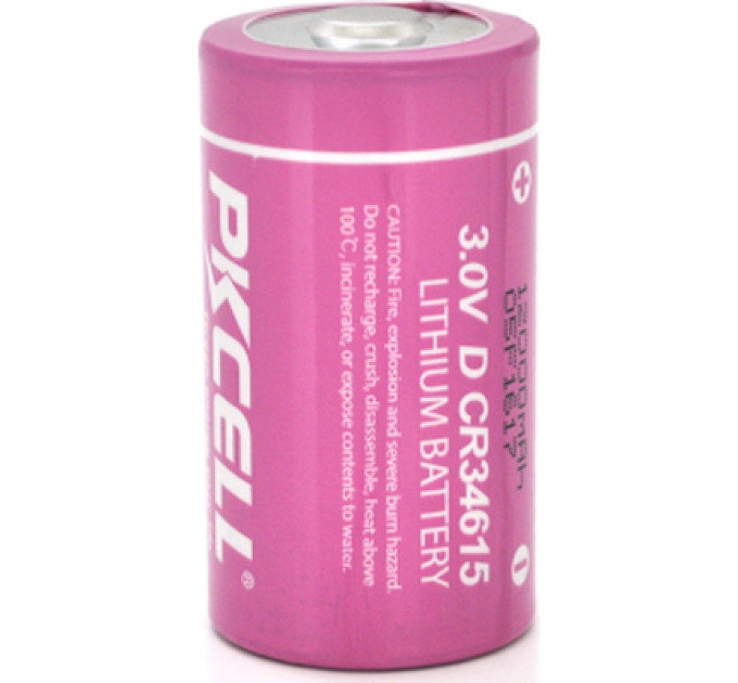 PkCell Батарейка CR34615 (size D), 3.0V 12000mah, Lithium, OEM PkCell (CR34615)