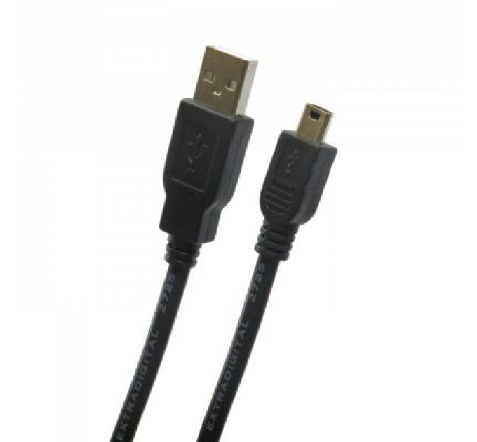 Extradigital Дата кабель USB 2.0 AM to Mini 5P 1.5m Extradigital (KBU1628)