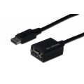 Digitus Перехідник DisplayPort to VGA Digitus (AK-340403-001-S)
