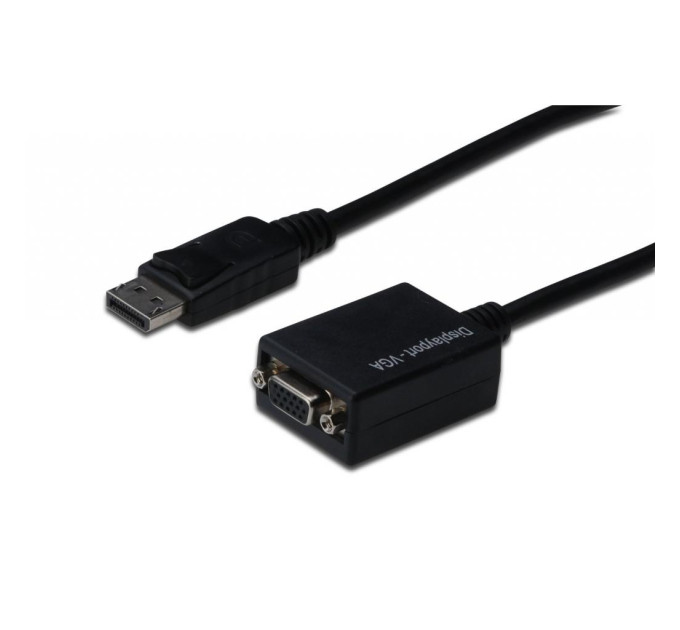 Digitus Перехідник DisplayPort to VGA Digitus (AK-340403-001-S)