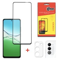 Скло захисне Dengos Kit for OPPO A5 4G + camera glass Black (DG-TGSCP-10)