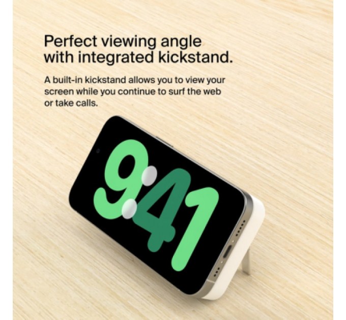 Belkin Батарея універсальна Belkin 10000mAh MagSafe Wireless Qi2 White (BPD008BTWH)