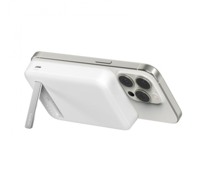 Belkin Батарея універсальна Belkin 10000mAh MagSafe Wireless Qi2 White (BPD008BTWH)