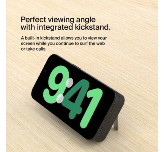 Belkin Батарея універсальна Belkin 8000mAh MagSafe Wireless Qi2 Black (BPD007BTBK)