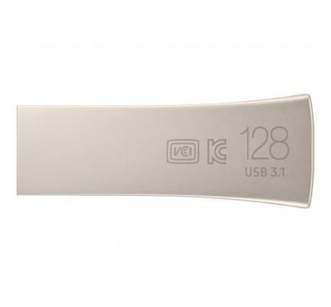 USB флеш накопичувач Samsung 128GB Bar Plus Silver USB 3.1 (MUF-128BE3/APC)