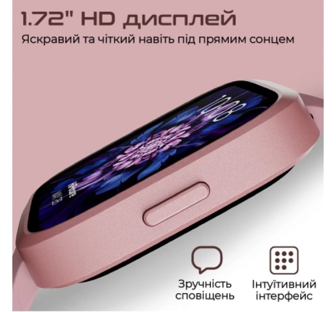 HIFuture Смарт-годинник HiFuture edge pink (edge.pink)