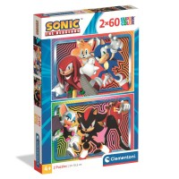 Пазл Clementoni 2 в 1 Sonic, 2 по 60 елементів (24821)