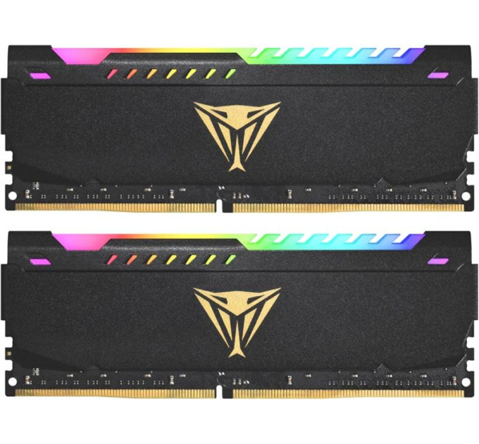 Patriot Модуль пам`яті DDR4 2x32GB/3600 Patriot Viper Steel RGB Black (PVSR464G360C0K)