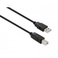 Vinga Кабель для принтера USB 2.0 AM/BM 5.0 m Vinga (VCPUSBAMBM5BK)