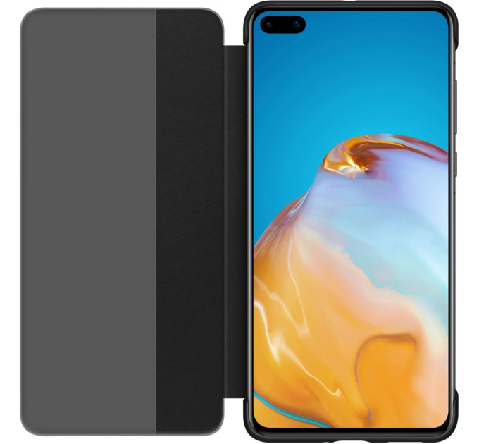 Huawei Чохол-книжка Smart View Flip Cover для Huawei P40 Black (51993703)