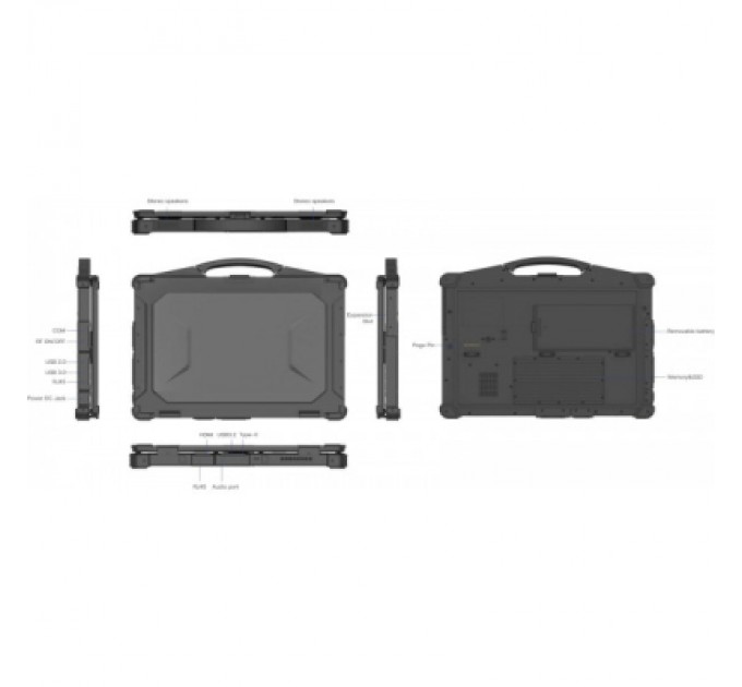 AGN Ноутбук AGN AGN x15A (AGN_x15A_i7_12Th_32_512)