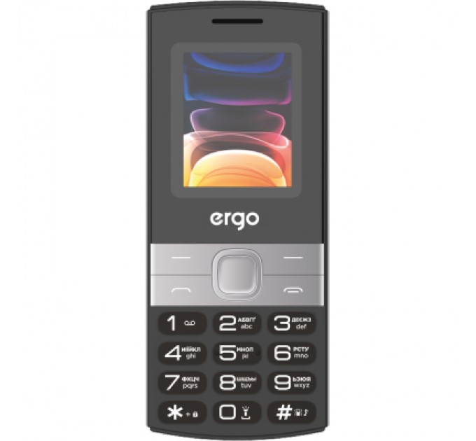 Ergo Мобільний телефон Ergo B185 Black