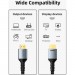 Cabletime Кабель мультимедійний HDMI M to HDMI M 1.0m V2.1 8K60Hz Cabletime (CA915835)