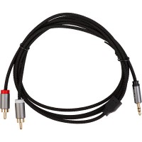Кабель мультимедійний 3.5mm M to 2xRCA M 1.8m Cabletime (CA914005)