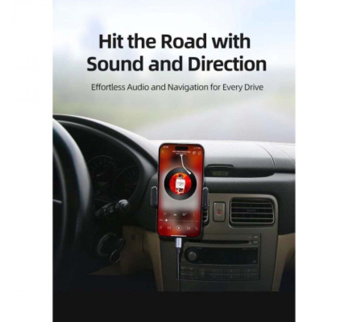 Cabletime Кабель мультимедійний USB-C to 3.5mm M 1.0m Cabletime (CA915767)