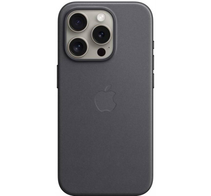 Apple Чохол-накладка Apple FineWoven Case with MagSafe для Apple iPhone 15 Pro Black (MT4H3)