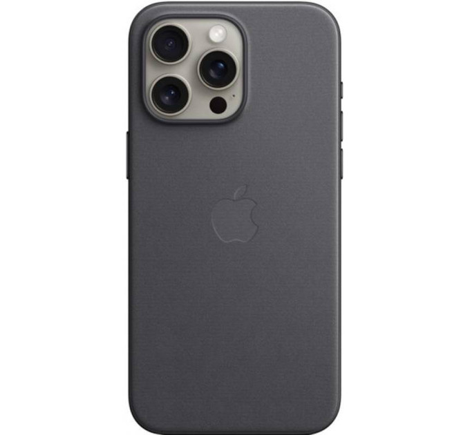 Apple Чохол-накладка Apple FineWoven Case with MagSafe для Apple iPhone 15 Pro Max Black (MT4V3)
