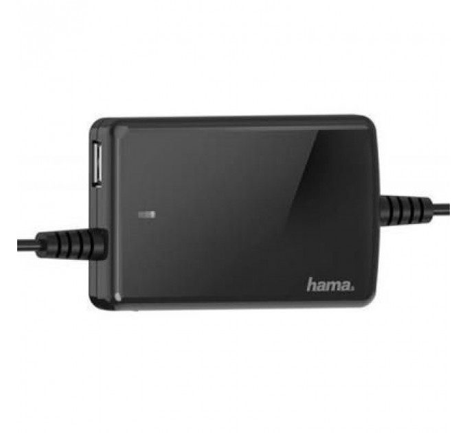 Блок живлення до ноутбуку Hama Автомобільний 12V 70W Універсальний (00200008)