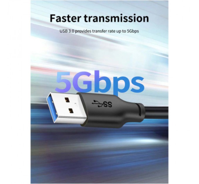 Cabletime Дата кабель USB 3.0 AM to USB-C 1.5m Cabletime (CA915439)