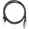 PowerPlant Дата кабель USB AM to RJ45 Ethernet 1.0m CAT6 UTP PowerPlant (CA914975)