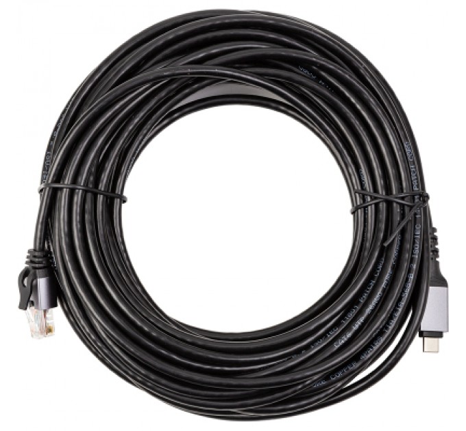 PowerPlant Дата кабель USB-C to RJ45 Ethernet 15.0m PowerPlant (CA914968)