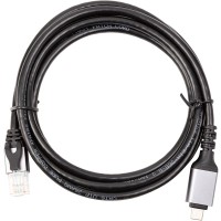 Дата кабель USB-C to RJ45 Ethernet 2.0m PowerPlant (CA914920)