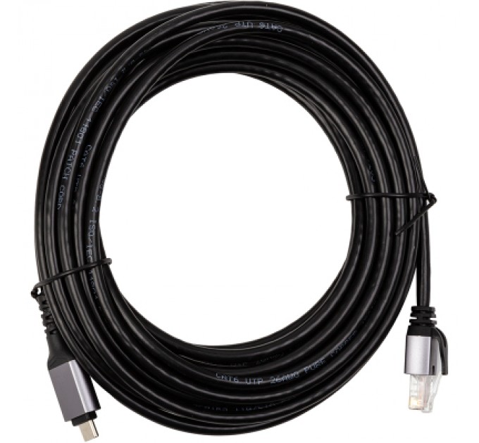 PowerPlant Дата кабель USB-C to RJ45 Ethernet 7.5m PowerPlant (CA914951)