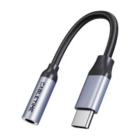 Перехідник USB-C M to 3.5mm F Cabletime (CA915361)