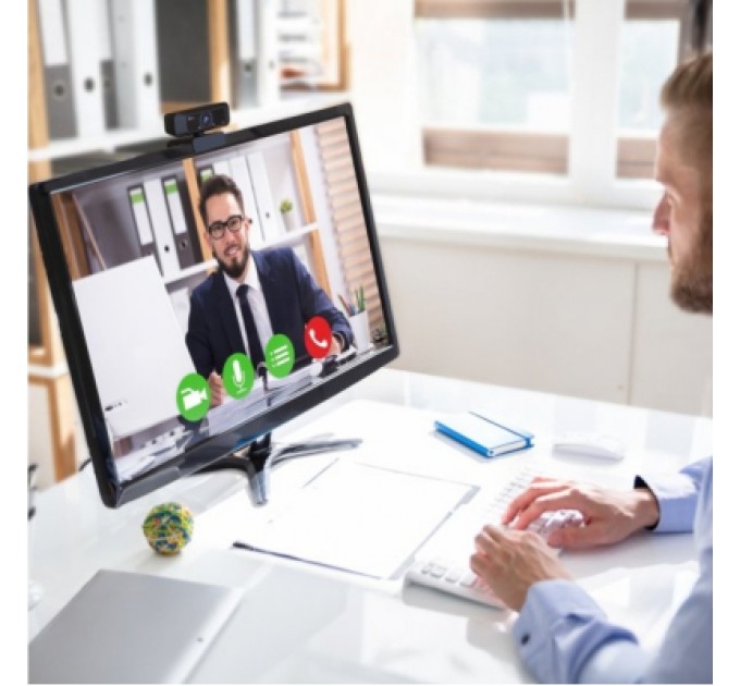 J5create Веб-камера J5create JVCU100-N HD 360 Czarny USB-A (JVCU100-N)