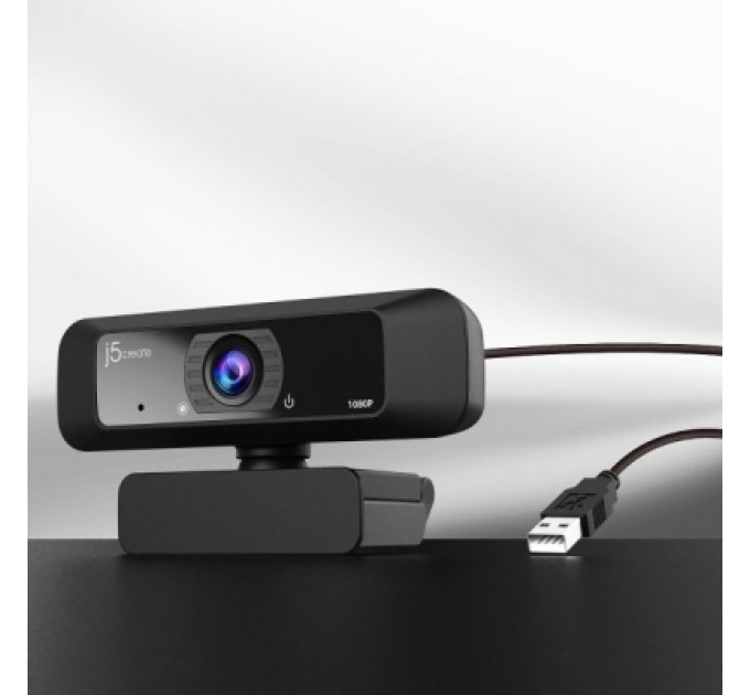J5create Веб-камера J5create JVCU100-N HD 360 Czarny USB-A (JVCU100-N)