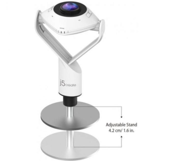 J5create Веб-камера J5create JVCU360-N 360 Rundum USB-A/C (JVCU360-N)