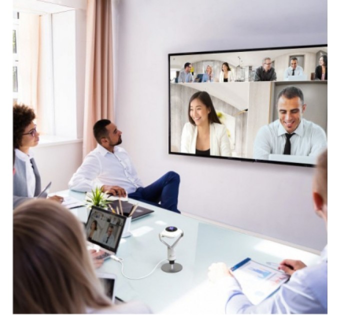 J5create Веб-камера J5create JVCU360-N 360 Rundum USB-A/C (JVCU360-N)