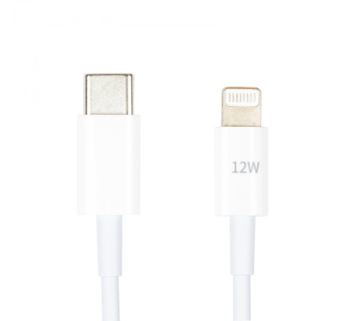 PowerPlant Дата кабель USB-C to Lightning 1.0m 12W PowerPlant (CA913275)