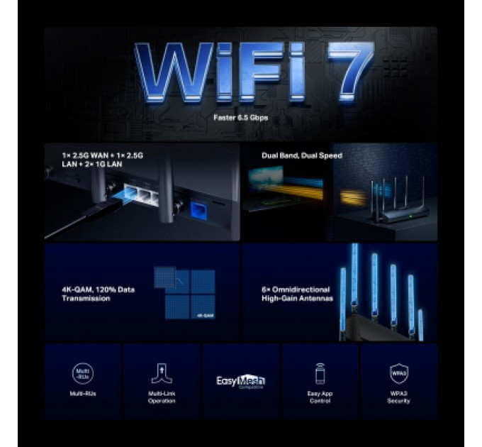 Mercusys Маршрутизатор Mercusys MR37BE