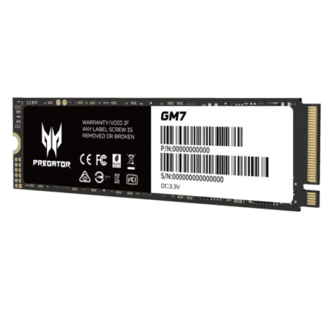 Acer Predator Накопичувач SSD M.2 2280 512GB GM7 Acer Predator (BL.9BWWR.117)