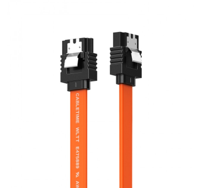 Cabletime Кабель для передачі даних SATA III 0.5m Cabletime (CA915897)