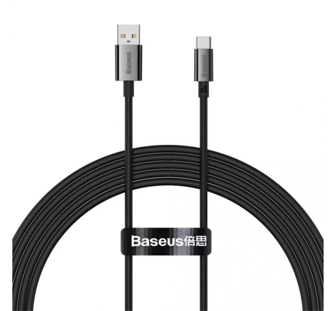 Baseus Кабель Baseus Superior Fast Charging USB-C-Lightning, 1м Black (6932172631970)