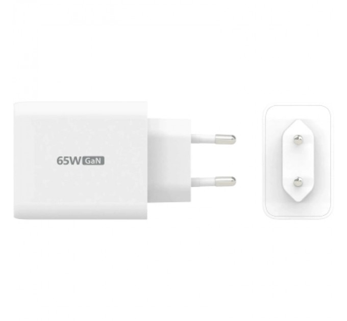 J5create Зарядний пристрій J5create 1xUSB + 2xUSB-C 65W GaN QC3.0/PD/PPS (JUP3365E-EN)