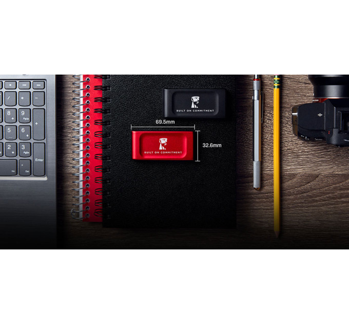 Kingston Накопичувач зовнішній SSD Portable USB 1.0ТB Kingston SXS1000 BoC Red (SXS1000R/1000GA)