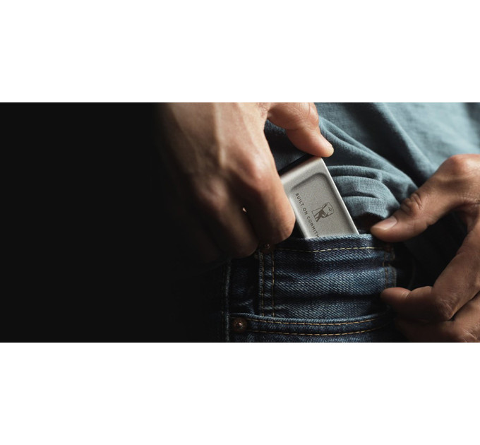 Kingston Накопичувач зовнішній SSD Portable USB 1.0ТB Kingston XS2000 BoC Silver (SXS2000/1000GA)