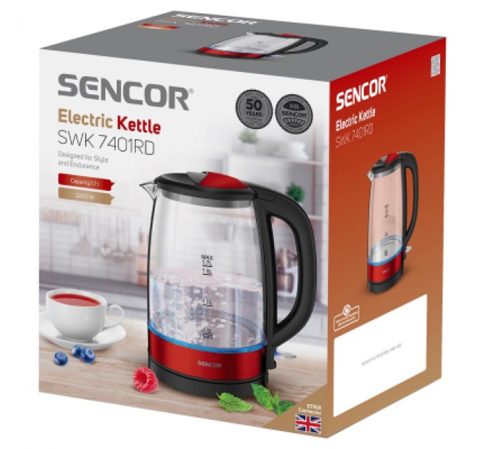 Sencor Електрочайник Sencor SWK7401RD