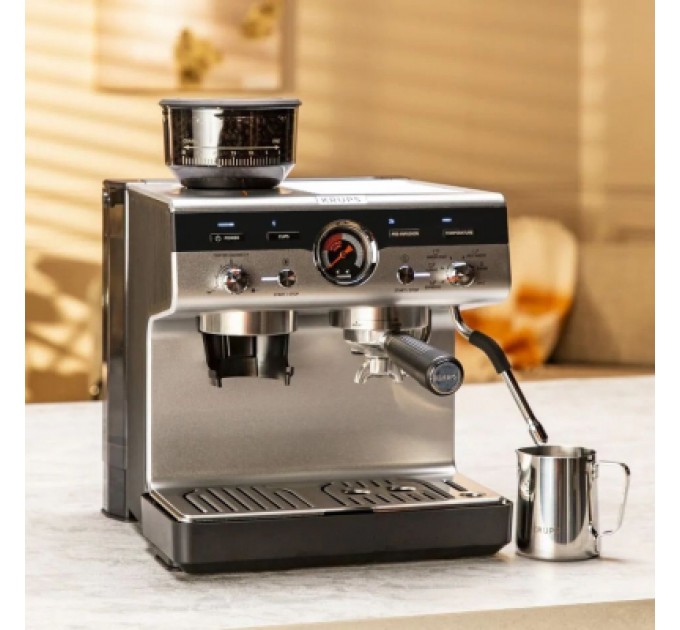 Krups Ріжкова кавоварка еспресо Krups XP804T10